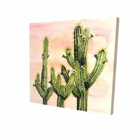 FONDO 16 x 16 in. Weberocereus Cactus-Print on Canvas FO2788091